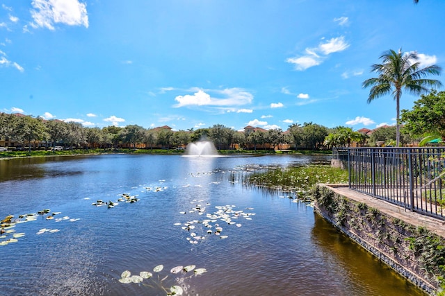 property view of water