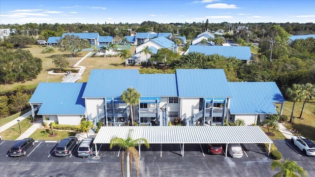 birds eye view of property featuring a residential view