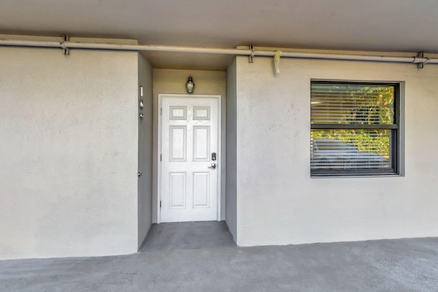 view of property entrance