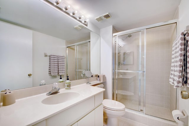7230 Clunie Pl Unit 15403, Delray Beach, FL 33446 - full bath with toilet, vanity, and a stall shower