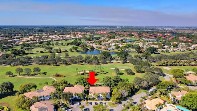 7230 Clunie Pl Unit 15403, Delray Beach, FL 33446 - view of property location featuring a golf course, a nearby body of water, and nearby suburban area