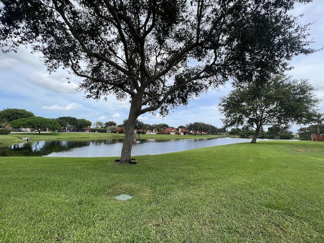 view of water feature