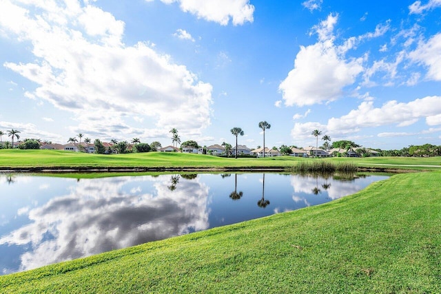 property view of water