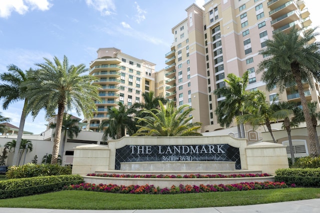 3610 Gardens Pkwy Unit 503A, Palm Beach Gardens, FL 33410 - view of community / neighborhood sign
