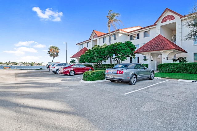 view of car parking