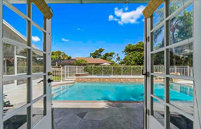 view of swimming pool