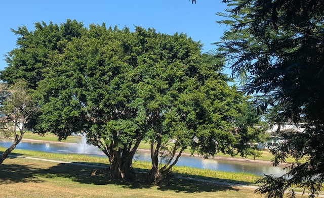 view of water feature