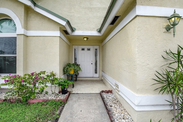 view of property entrance