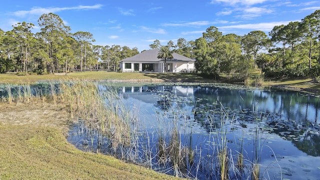 property view of water