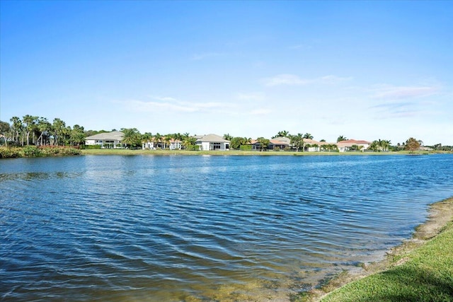 property view of water