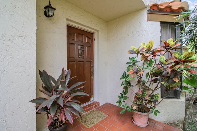 view of entrance to property