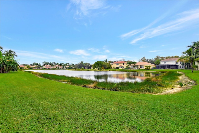 property view of water