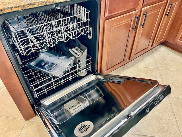 interior details featuring dishwasher