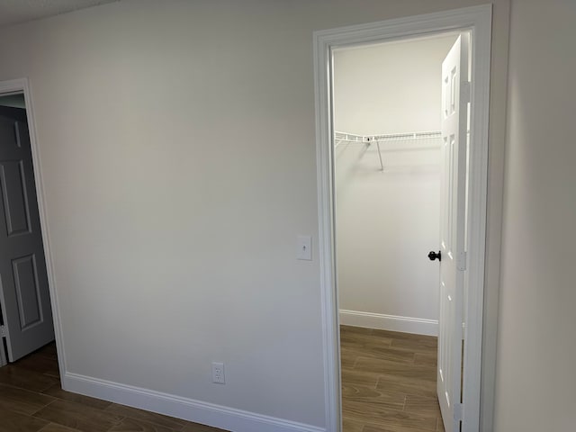 view of closet