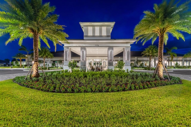 11282 SW Sea Cove Ln, Port Saint Lucie, FL 34987 - view of front of property with a yard