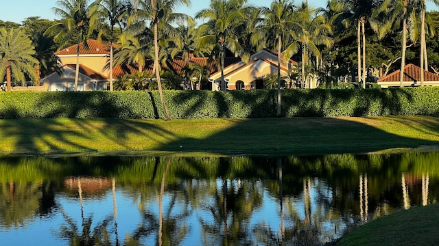 property view of water