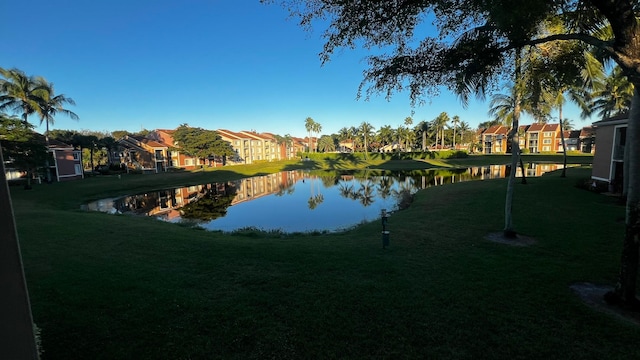 view of water feature