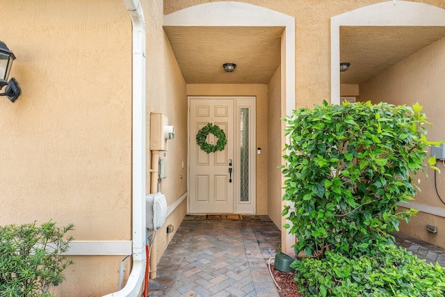 view of property entrance