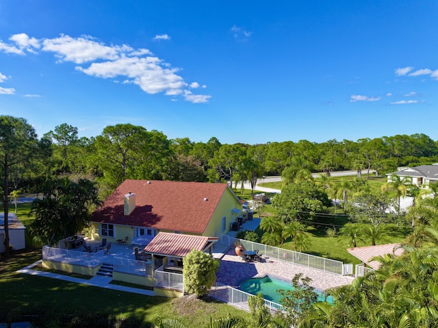 17976 88th Rd N, Loxahatchee, FL 33470 - view of subject property with a pool area