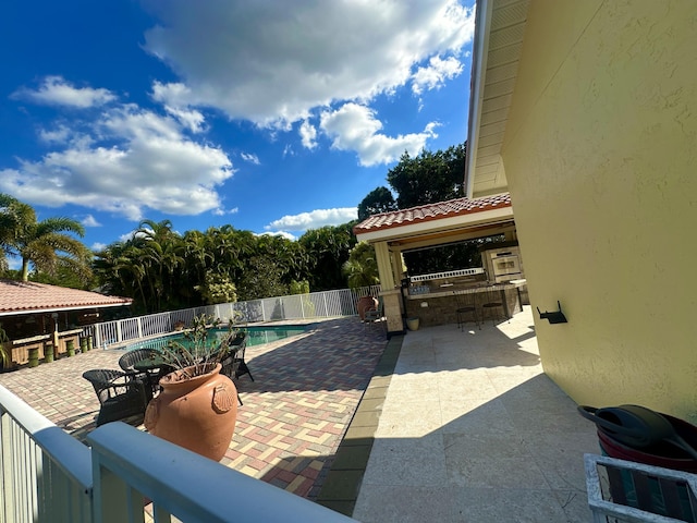 17976 88th Rd N, Loxahatchee, FL 33470 - view of swimming pool with a patio area