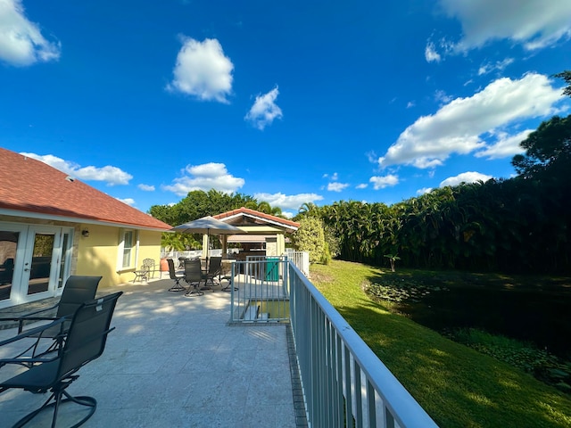 view of patio