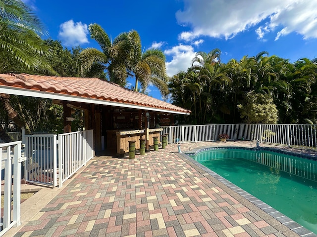 17976 88th Rd N, Loxahatchee, FL 33470 - view of pool featuring a patio