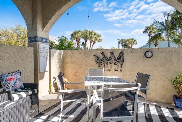 view of patio / terrace