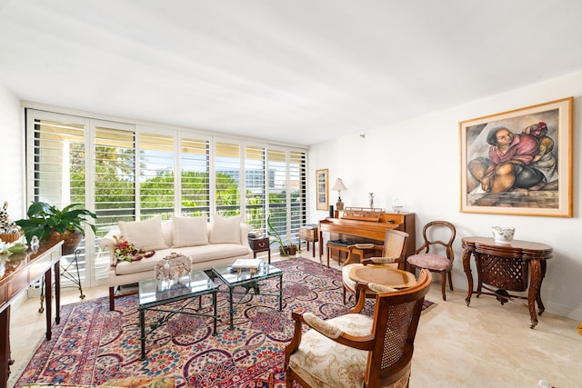 view of living room