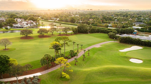 view of property's community featuring a water view