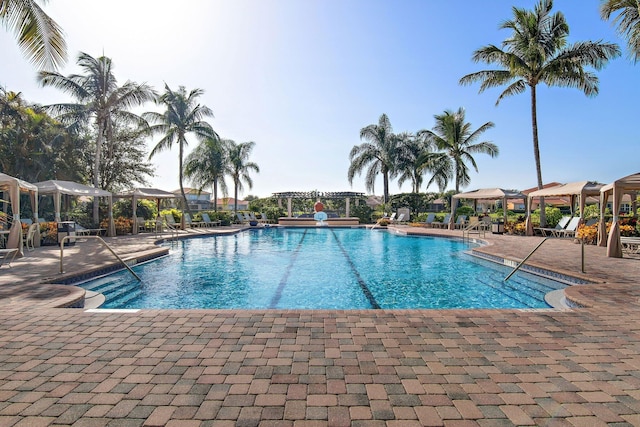 community pool featuring a patio