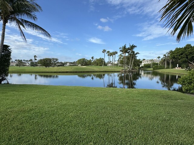 property view of water