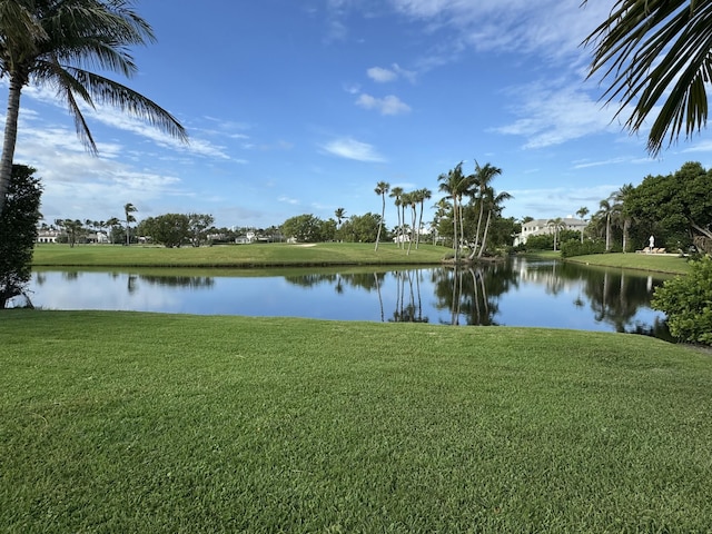 property view of water