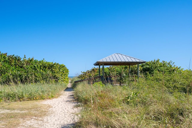 view of home's community featuring a gazebo