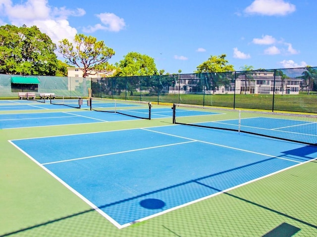 view of sport court with basketball court