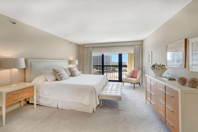 4545 N Ocean Blvd Unit 11C, Boca Raton, FL 33431 - bedroom featuring access to outside and light carpet