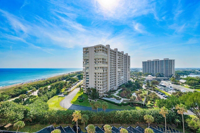 4545 N Ocean Blvd Unit 11C, Boca Raton, FL 33431 - aerial view with a water view