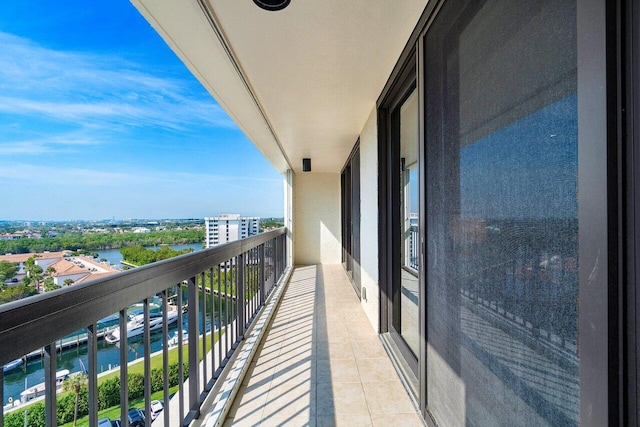4545 N Ocean Blvd Unit 11C, Boca Raton, FL 33431 - balcony featuring a water view