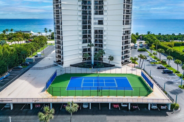 view of property featuring a water view