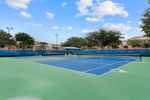 view of sport court with basketball court