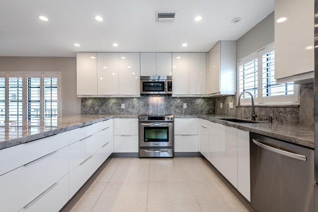 view of tiled dining room