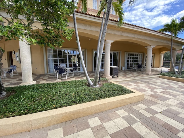 view of rear view of house