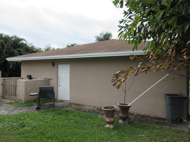 view of side of property