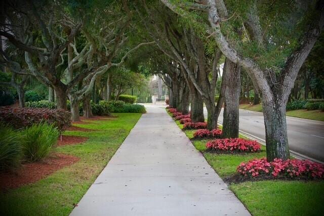 view of property's community