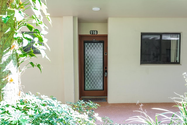 view of property entrance