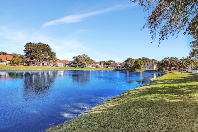 property view of water