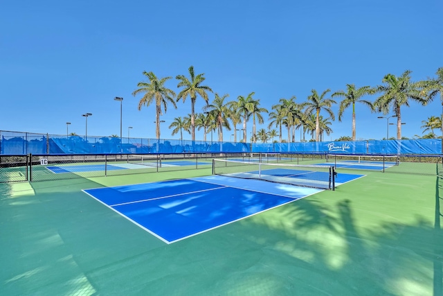 view of sport court featuring basketball court