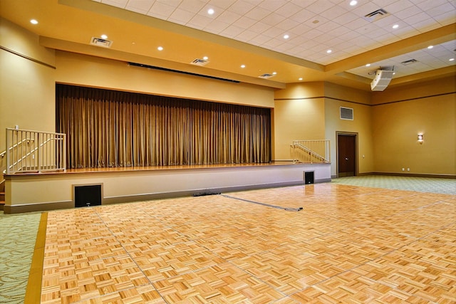 view of basketball court