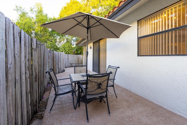 view of patio / terrace