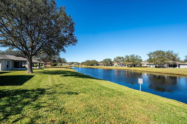 property view of water