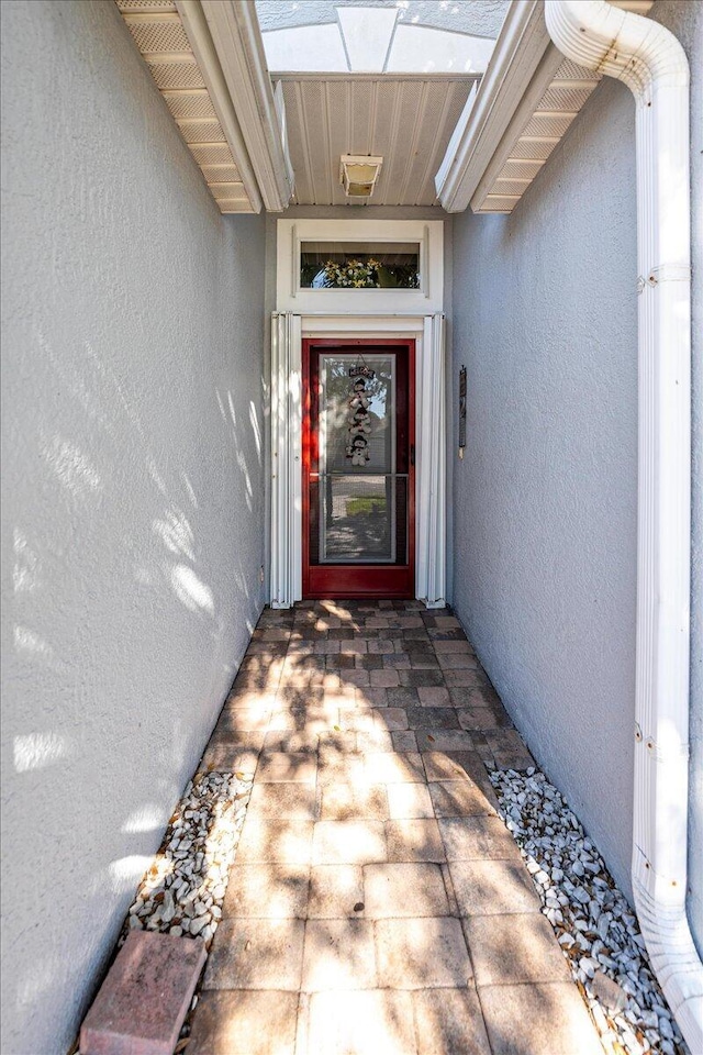 view of property entrance